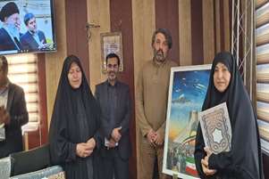 قرارگاه فتح حیات، پاسخی فرهنگی به مقاومت ملی ۱۲ روزه/قدردانی هیئت رئیسه دانشگاه علوم‌پزشکی شیراز از همسر شهید هسته‌ای